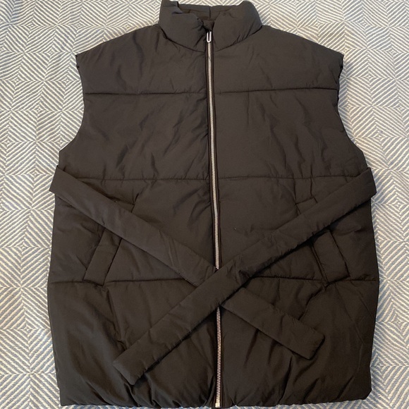 NWT Mango Tangana Quilted Gilet, Black Size XS - Picture 6 of 16